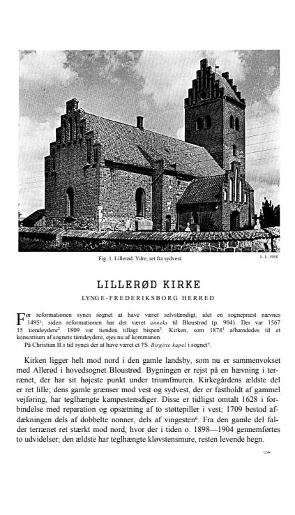 Lillerød Kirke - Danmarks Kirker